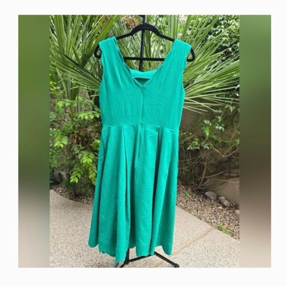Sigrid Olsen Vibrant Green Midi Dress - Picture 3 of 3